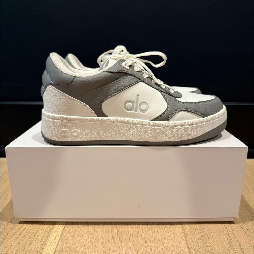 ALO Yoga Women's Sneakers in Gray and White